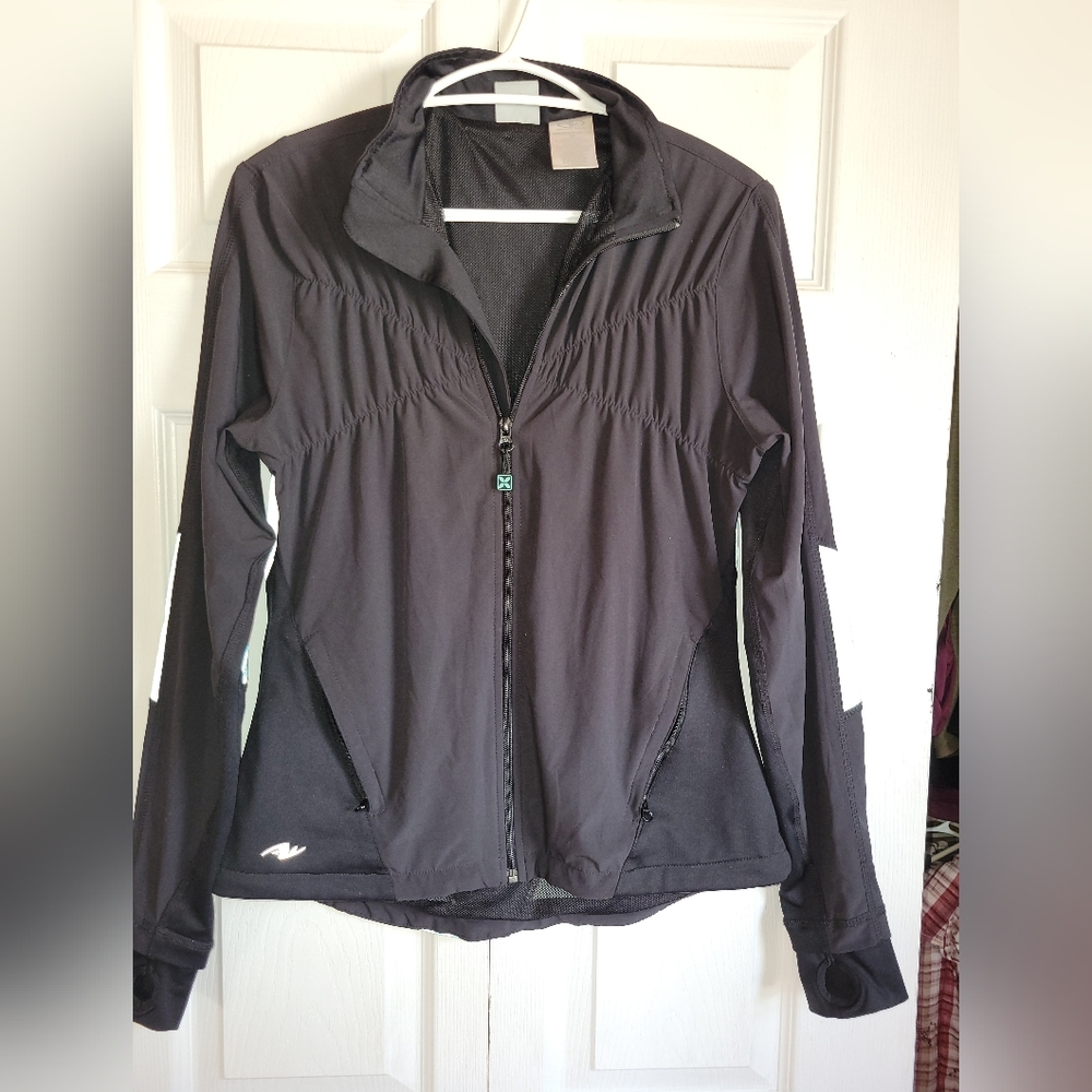 Athletic Works Women's Black Jacket Size Small With Stretch